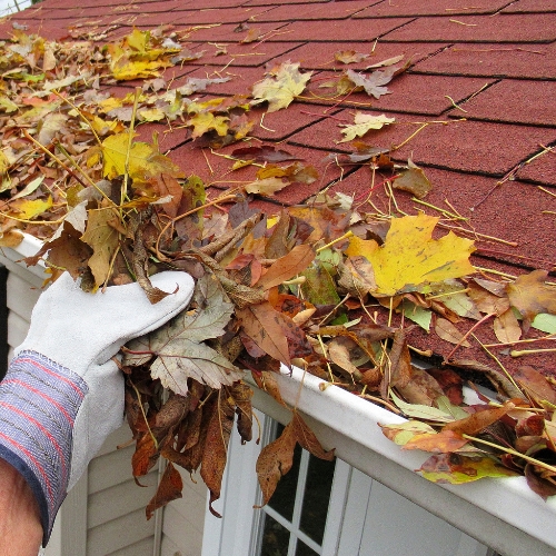 Gutter cleaning in Wichita Kansas